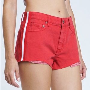Pistola Winston Cherry Bomb Denim Shorts